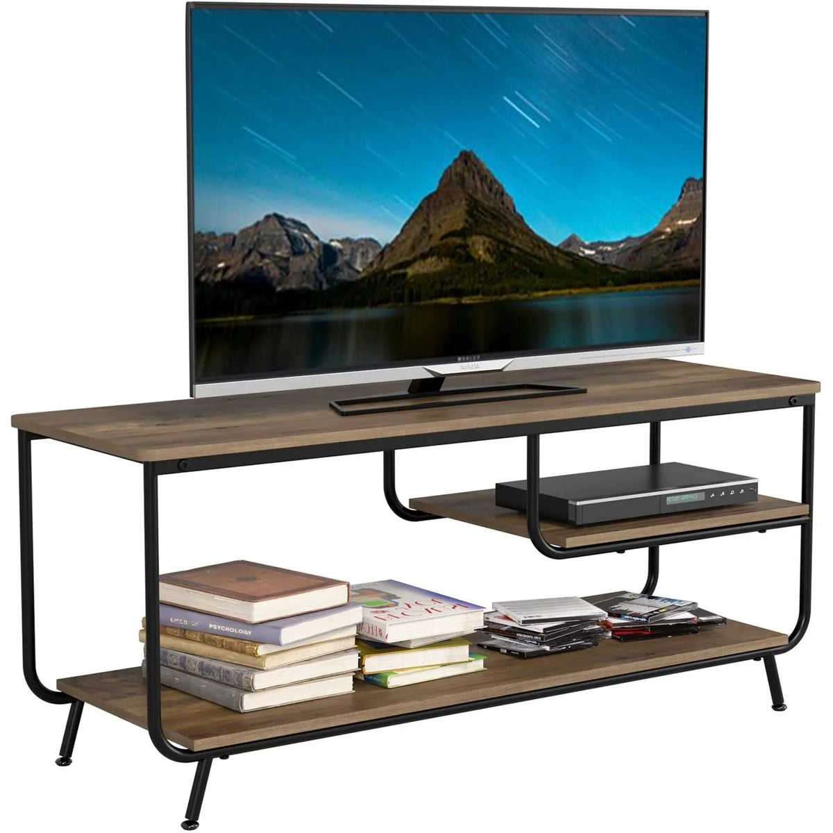 Wood 3 Tier TV Stand with Storage R52659