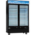 Black 45 Cu. Ft. Glass Door Merchandiser Freezer Q706