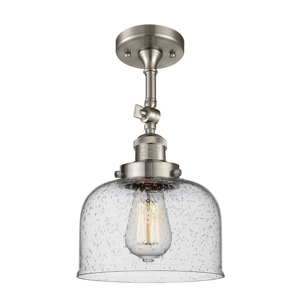 Antique Copper Semi Flush Mount Light U79596