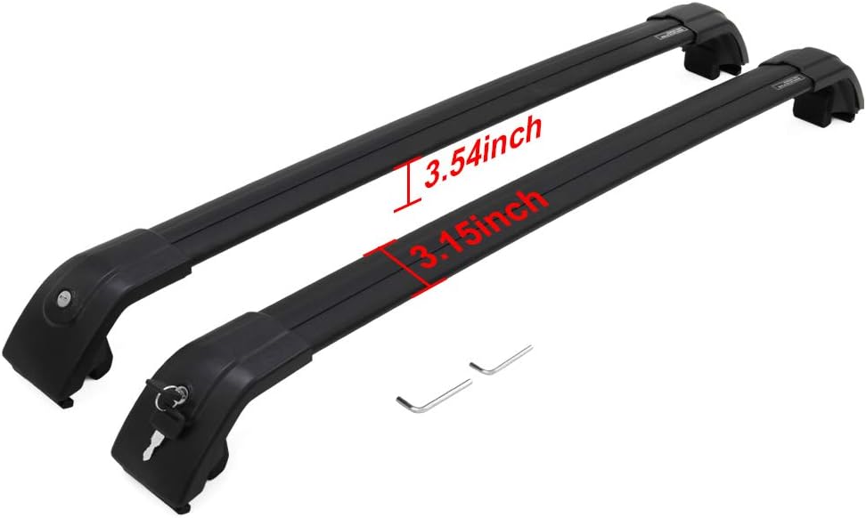 Cross Bars for Lincoln Aviator 2020 2021 2022 Roof Rails Rack Cargo Top Accessories Z198