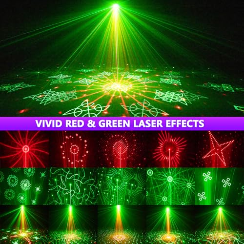 Sound Activated Strobe & Disco Ball Laser Lights Projector X270363