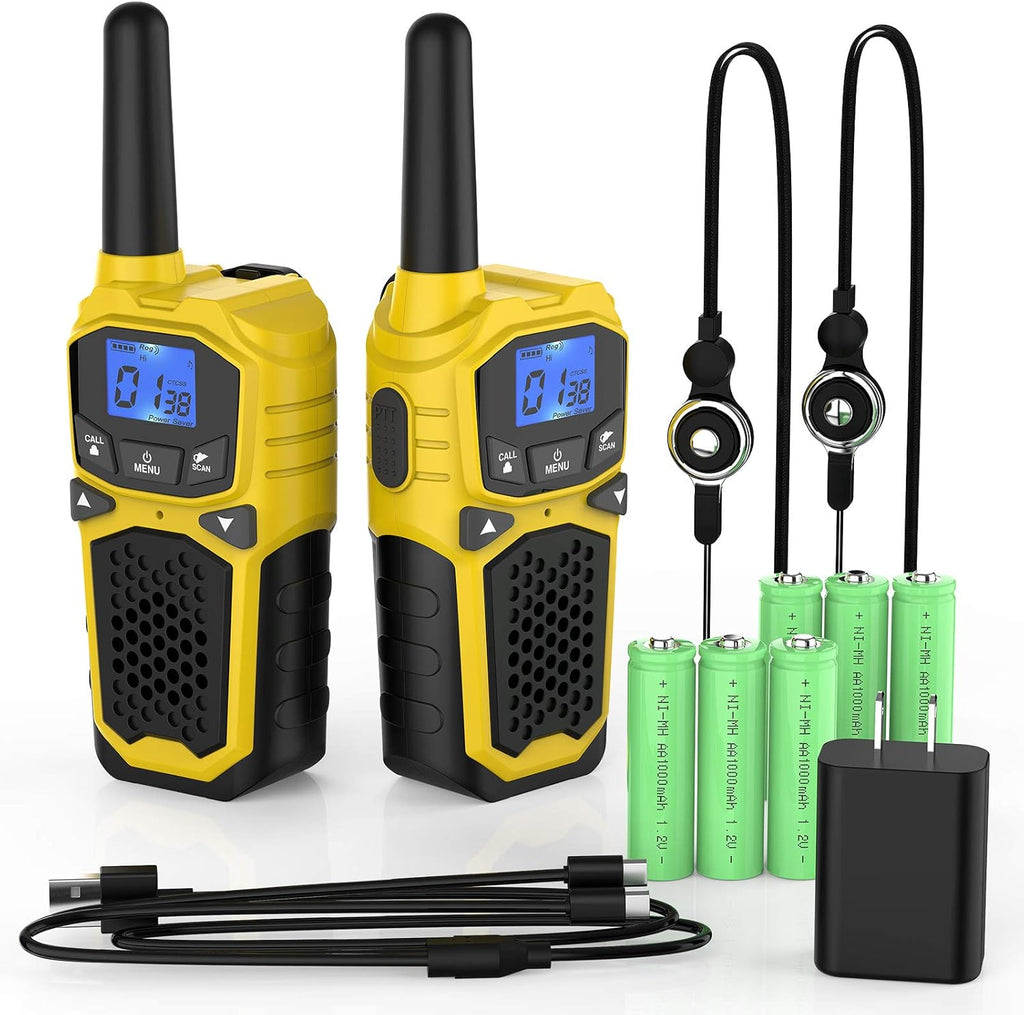 Rechargeable Long Range Two Way Radios 22 Channels F109