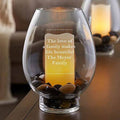 Glass Hurricane Holder K6996