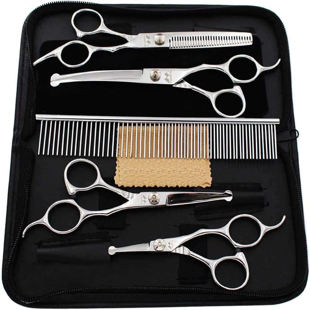 Dog Grooming Scissors Kit Set of 5 P90803