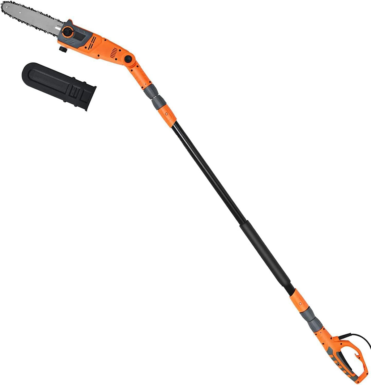 10 Inch 8 Amp Multi-Angle Pole Chain Saw with Telescoping Long Handle Z465