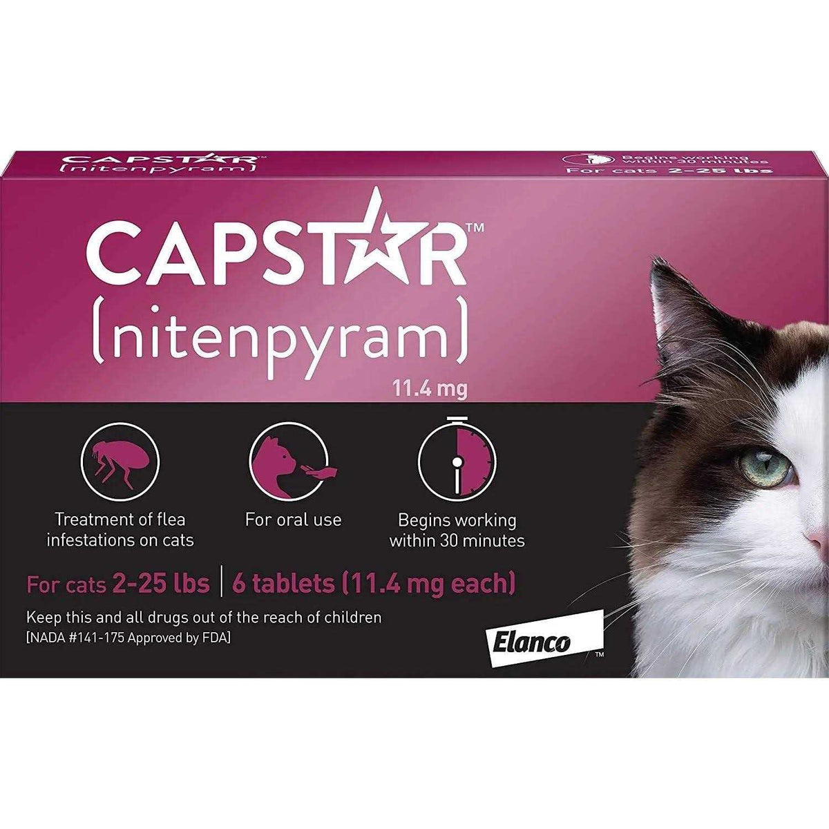Flea Tablets for Cats 2-25 lbs R922227