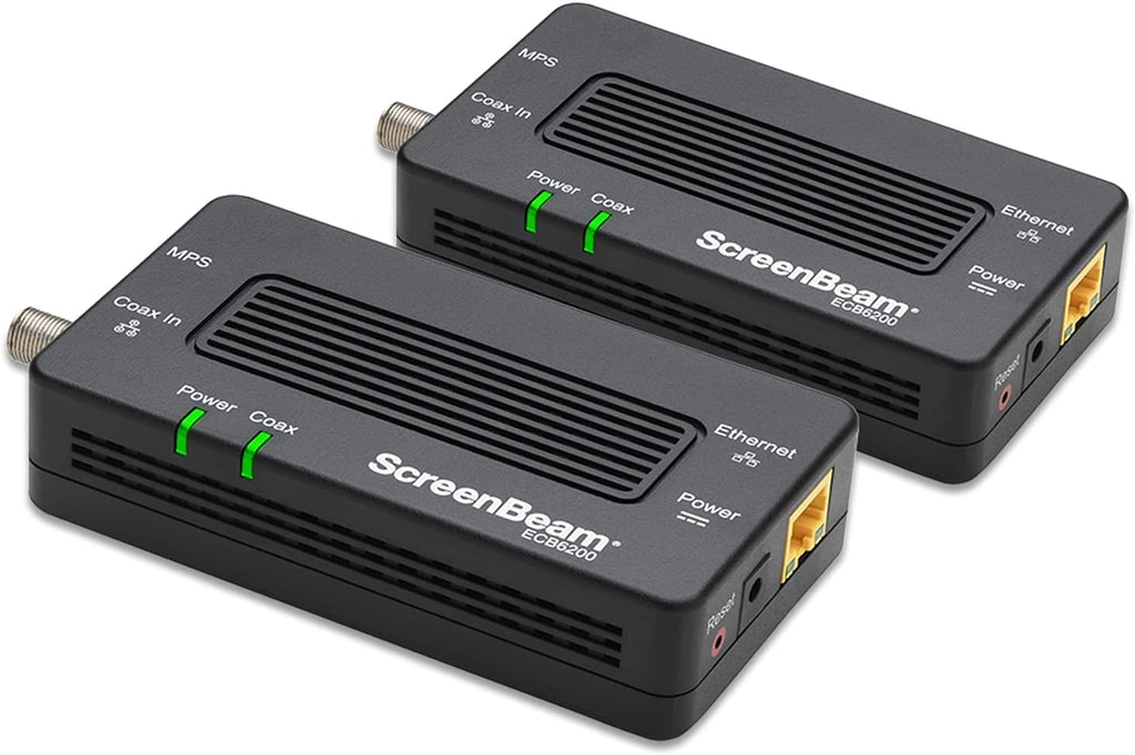 MoCA 2.5 Network Adapter for Ethernet Over Coax (2 Pack) C6469