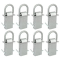 8 Pcs Removable Trailer Stake Pocket Tie Down D Ring Zinc Coated 5400 Lbs Load Limit G95825