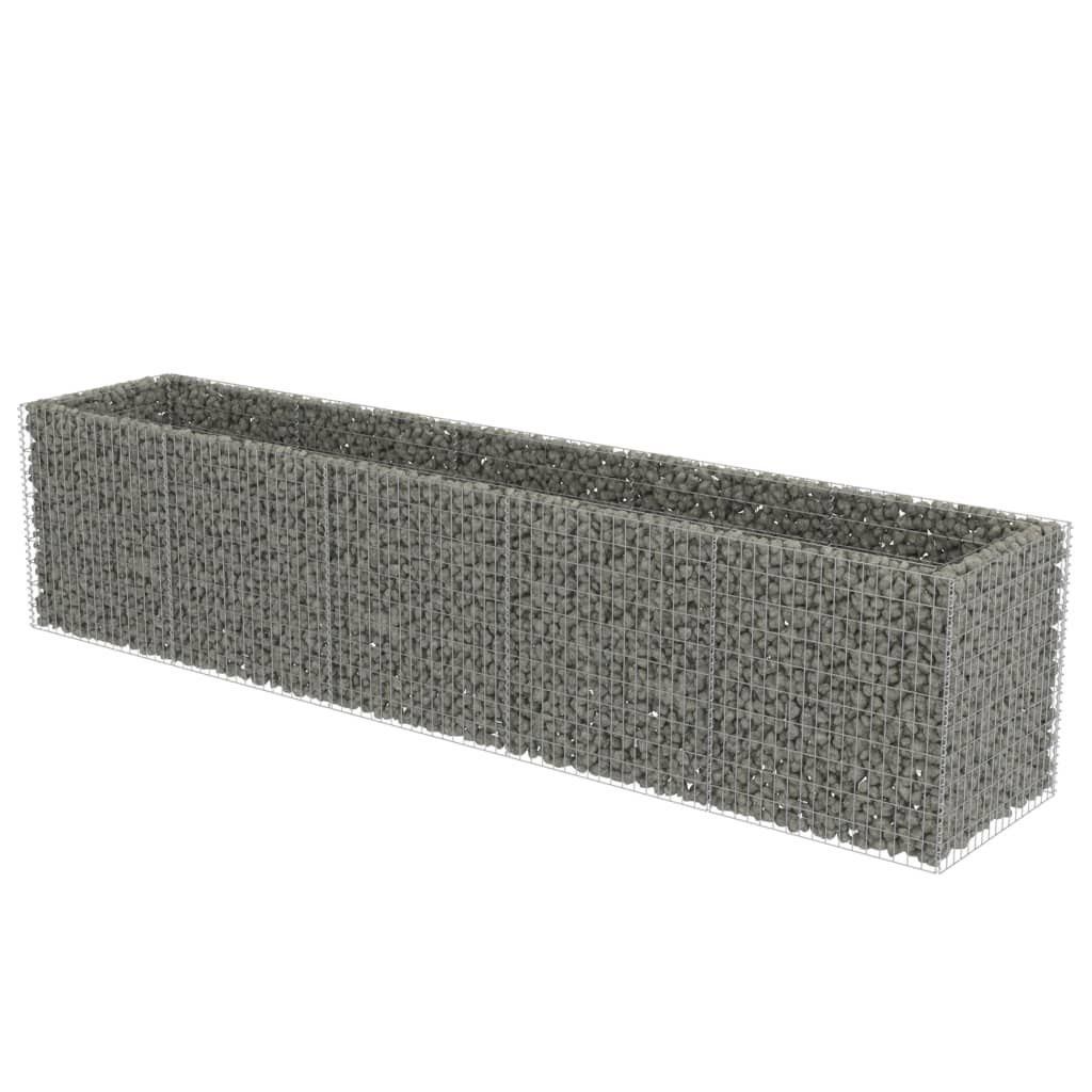Gabion Raised Bed Galvanised Steel A52996