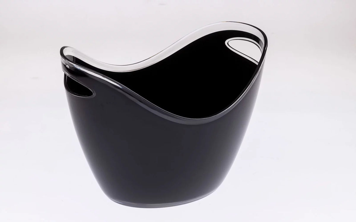 Black Plastic Ice Bucket 8 Liter P10843
