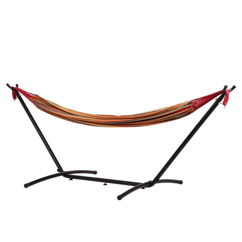Double Hammock with Steel Stand and Carrying Case M9579