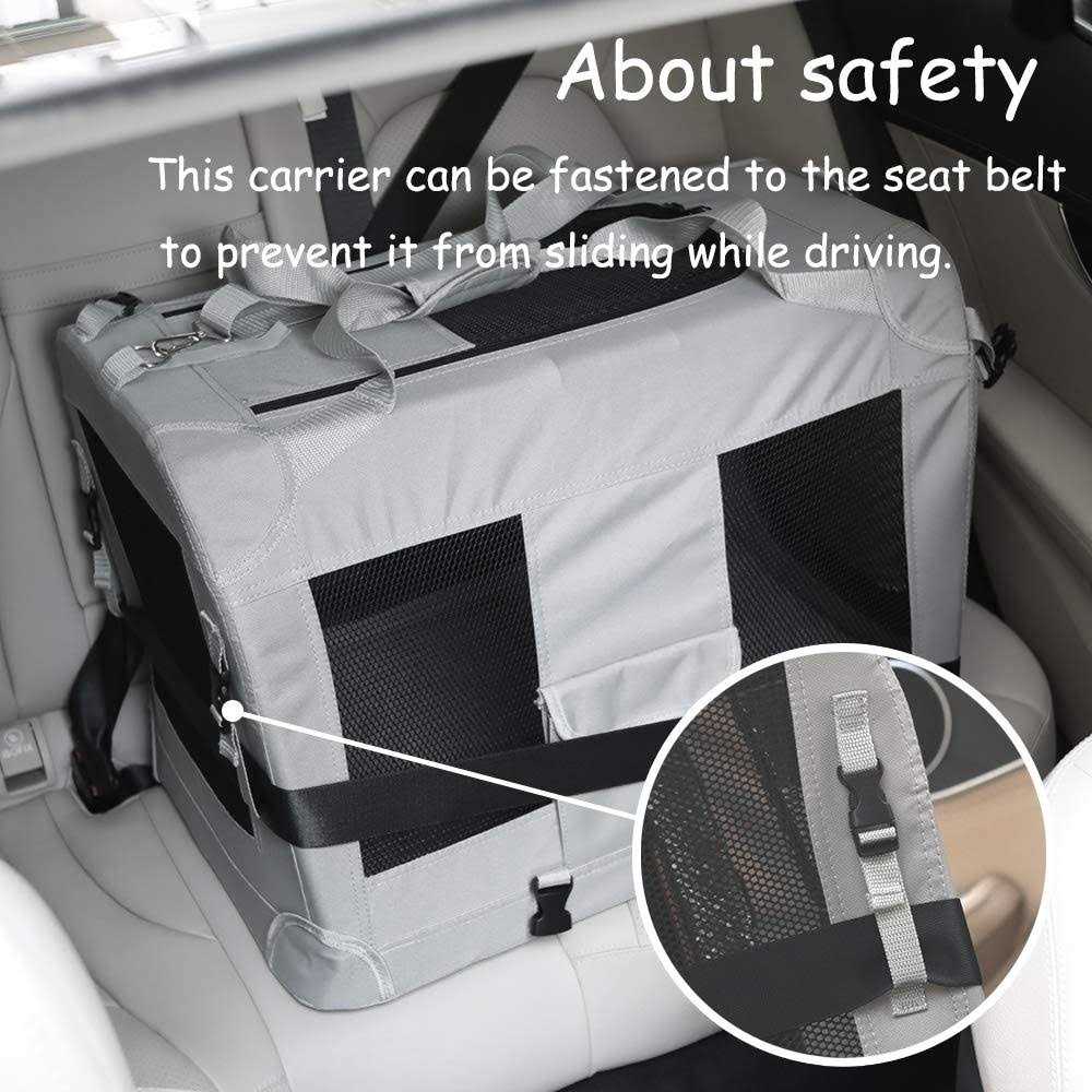 Extra Large Soft Sided Folding Pet Carrier O299656