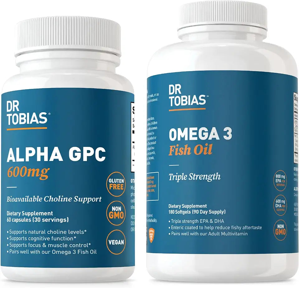 Alpha GPC & Omega 3 Fish Oil B8850
