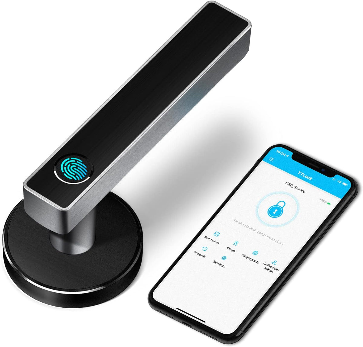 Silver 2nd Gen Smart Door Lock B75122