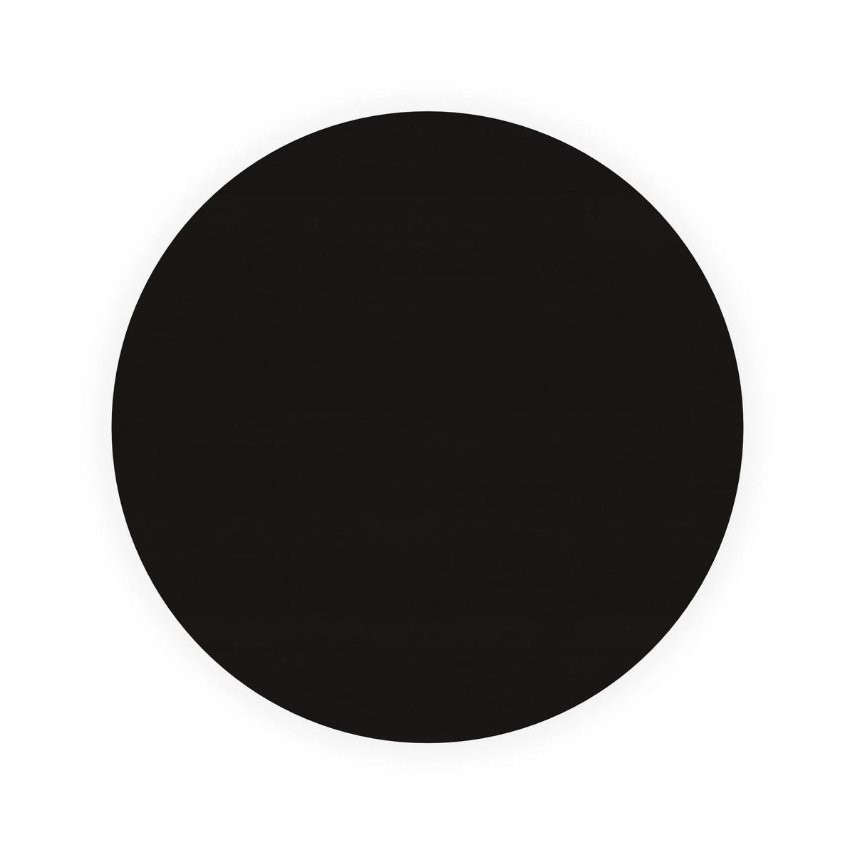 Black Round Wood Dining Table M268