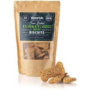 Peanut Butter Banana Biscuit Dog Treats W539063