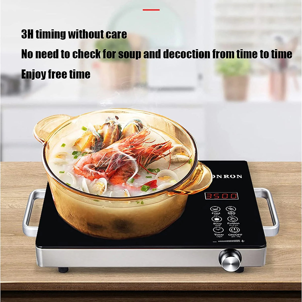 Portable Induction Cooktop 3500W Countertop Burner B1239