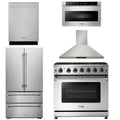 36 Propane Gas Range, Range Hood, Microwave, Refrigerator, Dishwasher U24327