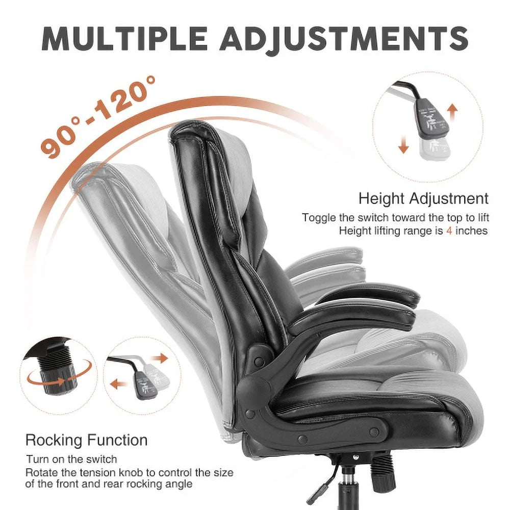 PU Leather High Back Ergonomic Office Chair Z3656