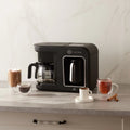 5 In 1 Coffee Machine Black Chrome N24870