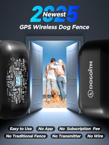 Wireless GPS Dog Fence Collar with 3 Correction Mode L475044