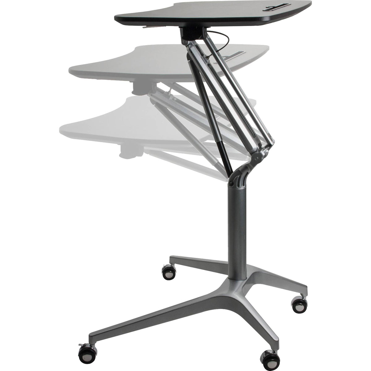 Black Laminate Top Mobile Laptop Caddy R90003