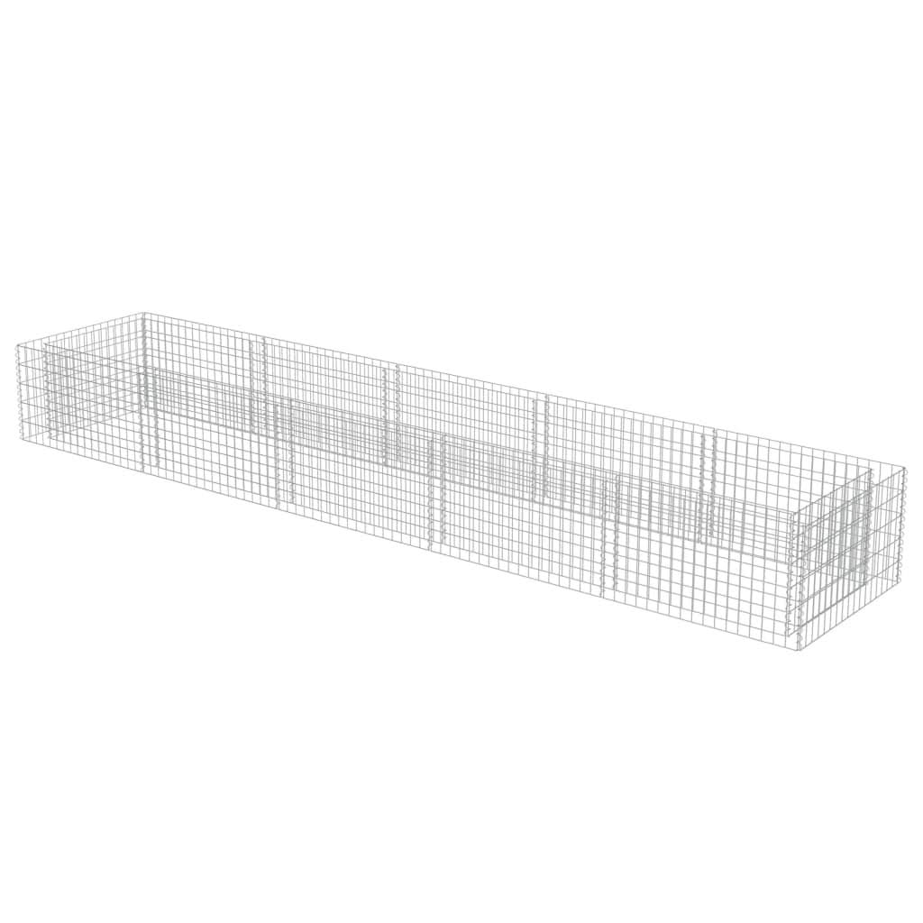 Gabion Raised Bed Galvanised Steel A52996