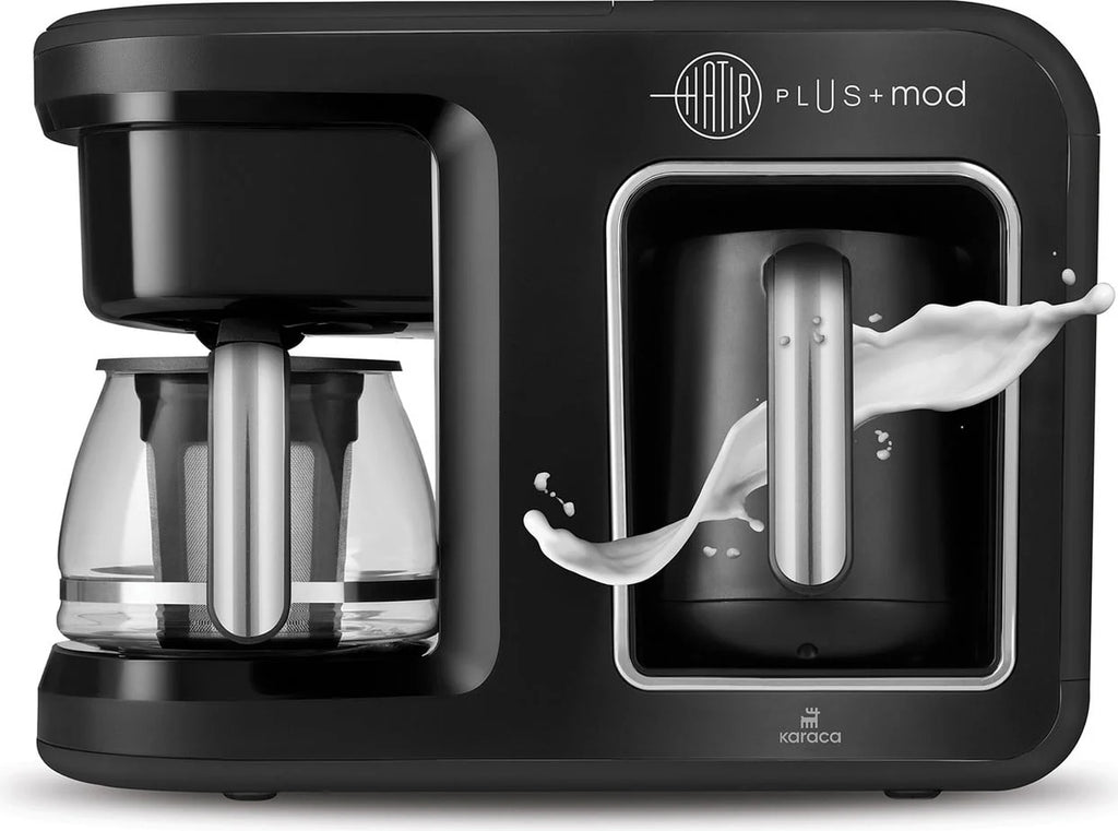 5 In 1 Coffee Machine Black Chrome N24870