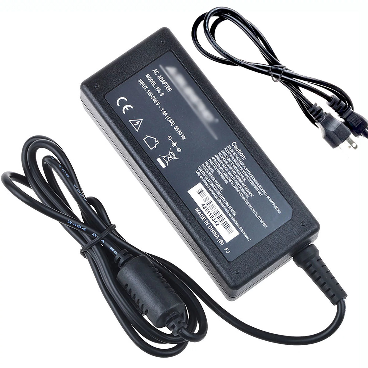 AC DC Adapter Power Supply Cord Cable Charger O44268