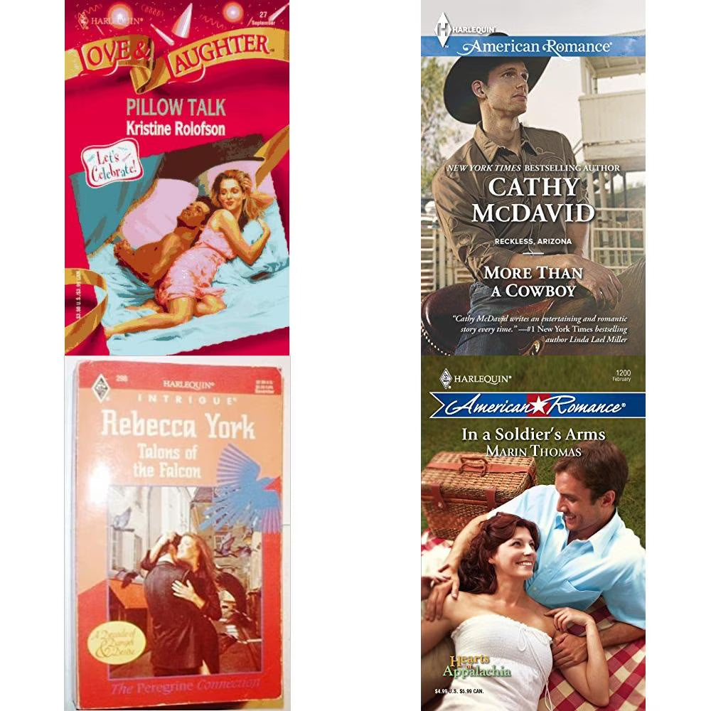 Assorted Paperback Book Bundle 4 Pack K80440