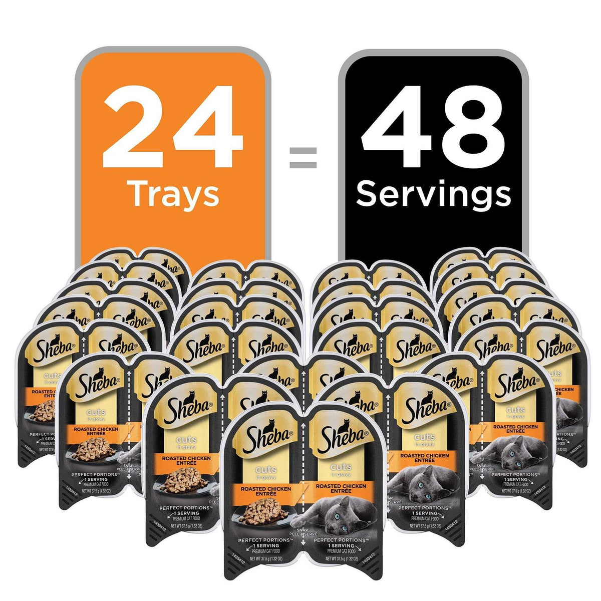 Roasted Chicken Gravy Wet Cat Food A7765