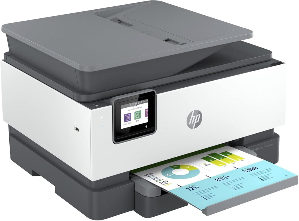HP OfficeJet Pro All-in-One Wireless Color Inkjet Printer, Gray X5474