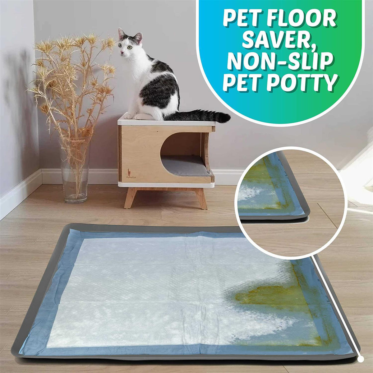 Puppy Pad Holder Tray No Spill P361813