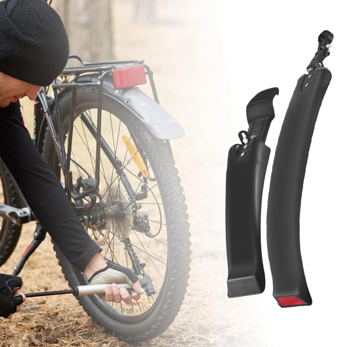 Bike Mudguard Front Rear Set Wheel Protector Fenders L822665
